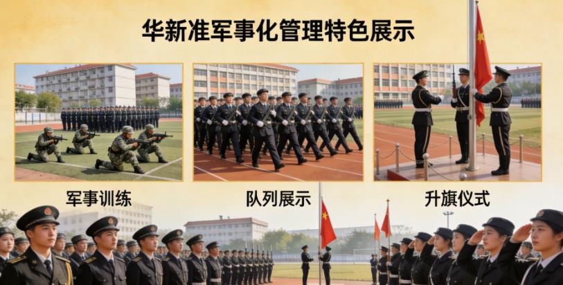 甘肃华新技工学校准军事化管理全解析
