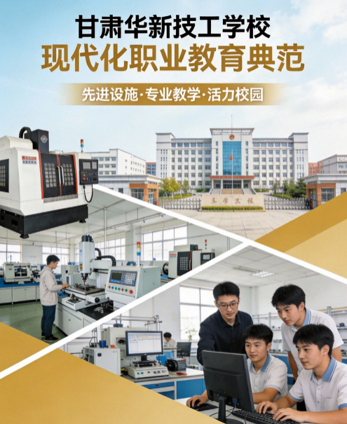  五大核心优势，成就技能精英 —— 甘肃华新技工学校办学实力全面解读
