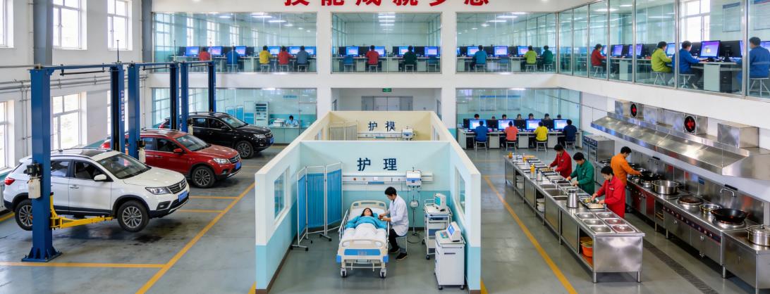 甘肃中职实训课：让学生在实践中成长，在技能中出彩