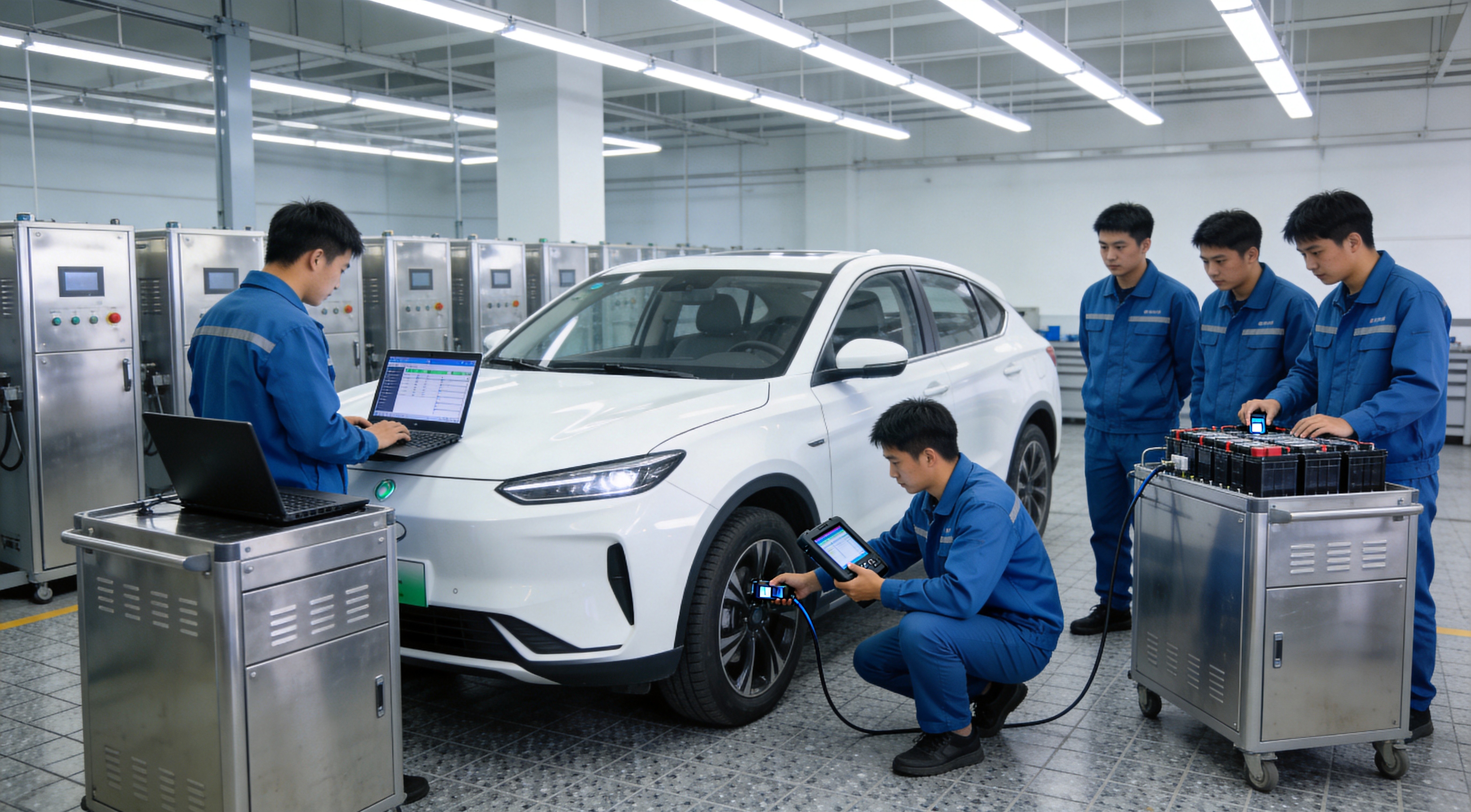 新能源汽车检测与维修专业毕业生成为就业市场