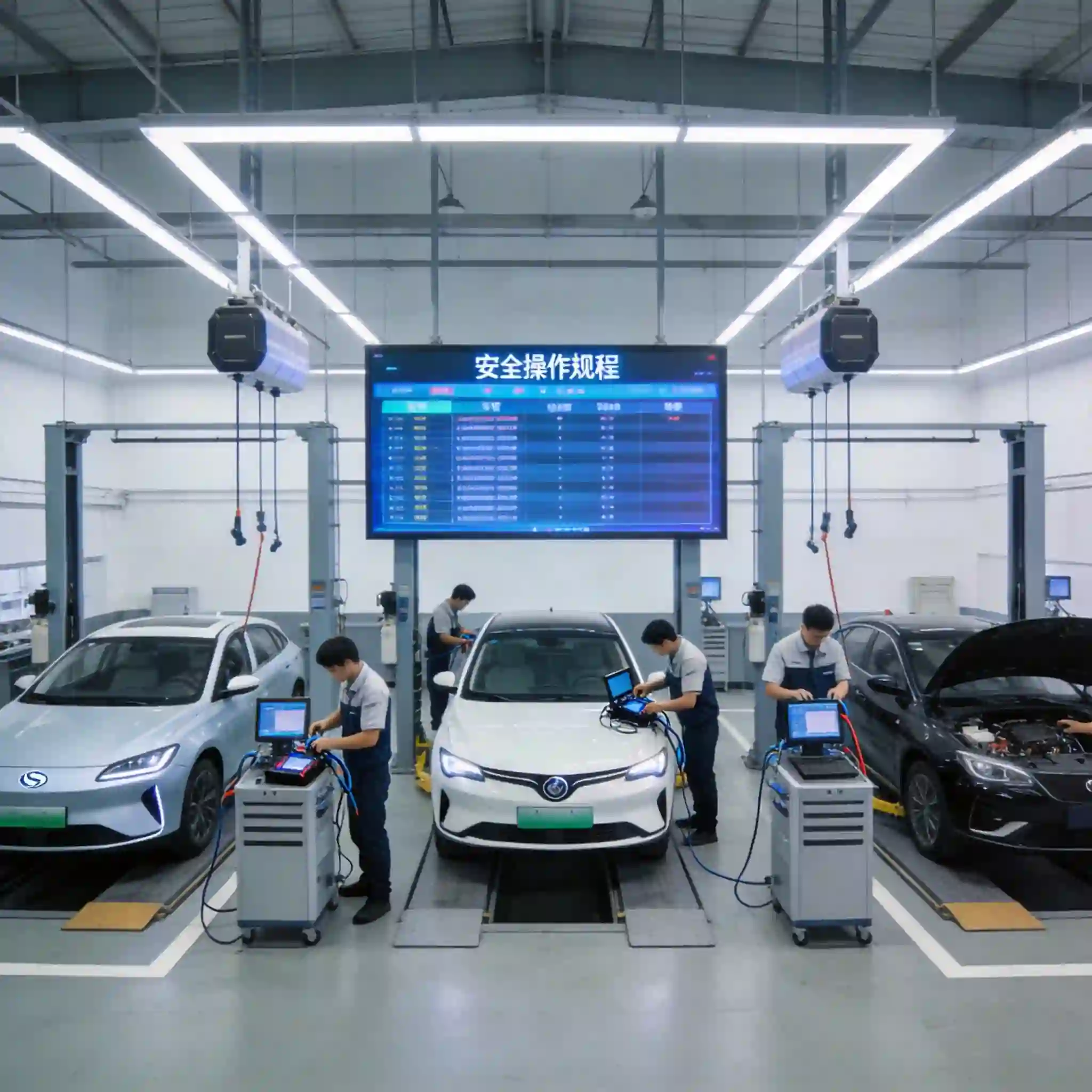 AI+新能源汽车检测与维修，未来职业前景更广阔