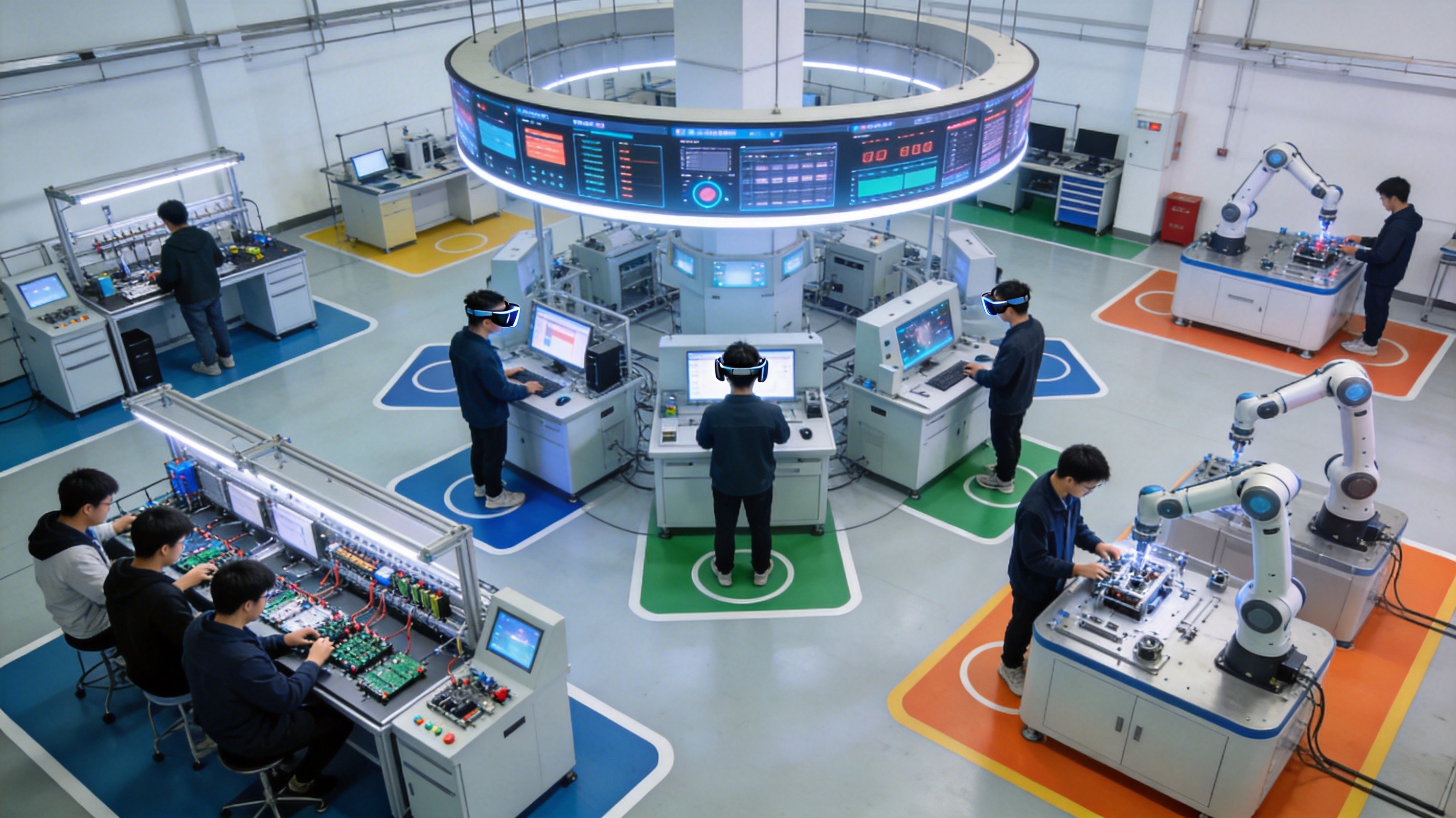 现代化职业教育教学环境