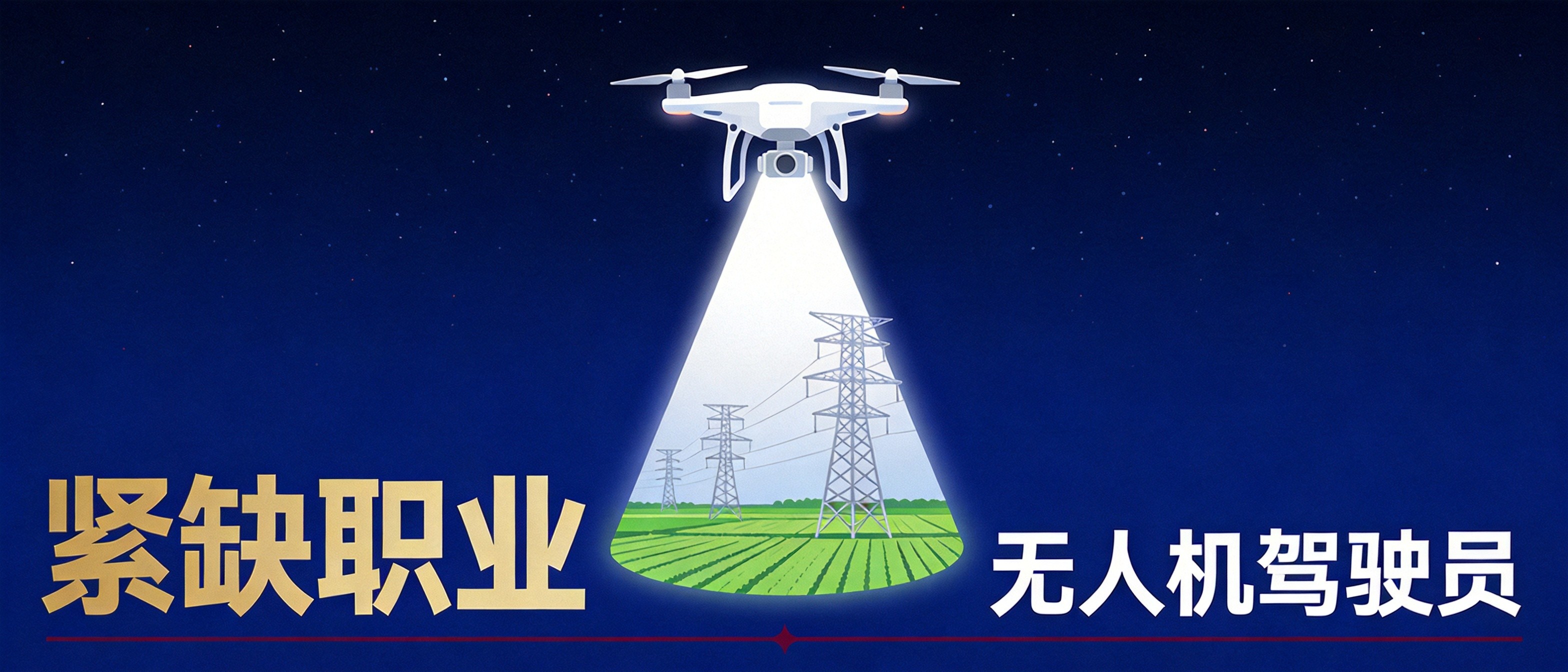无人机驾驶员被列入紧缺职业！华新这个专业还没毕业就被抢