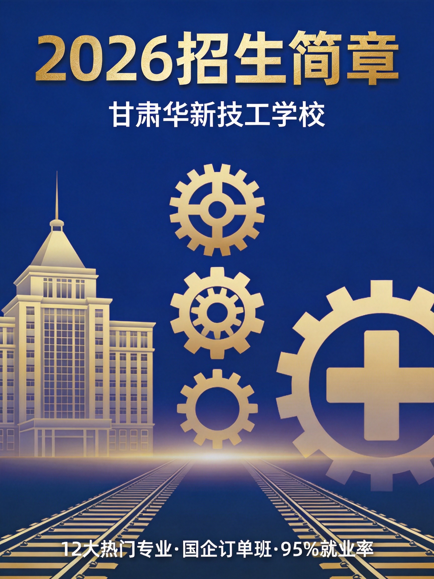 甘肃华新技工学校2026年招生简章：12大专业详解，总有一个适合你