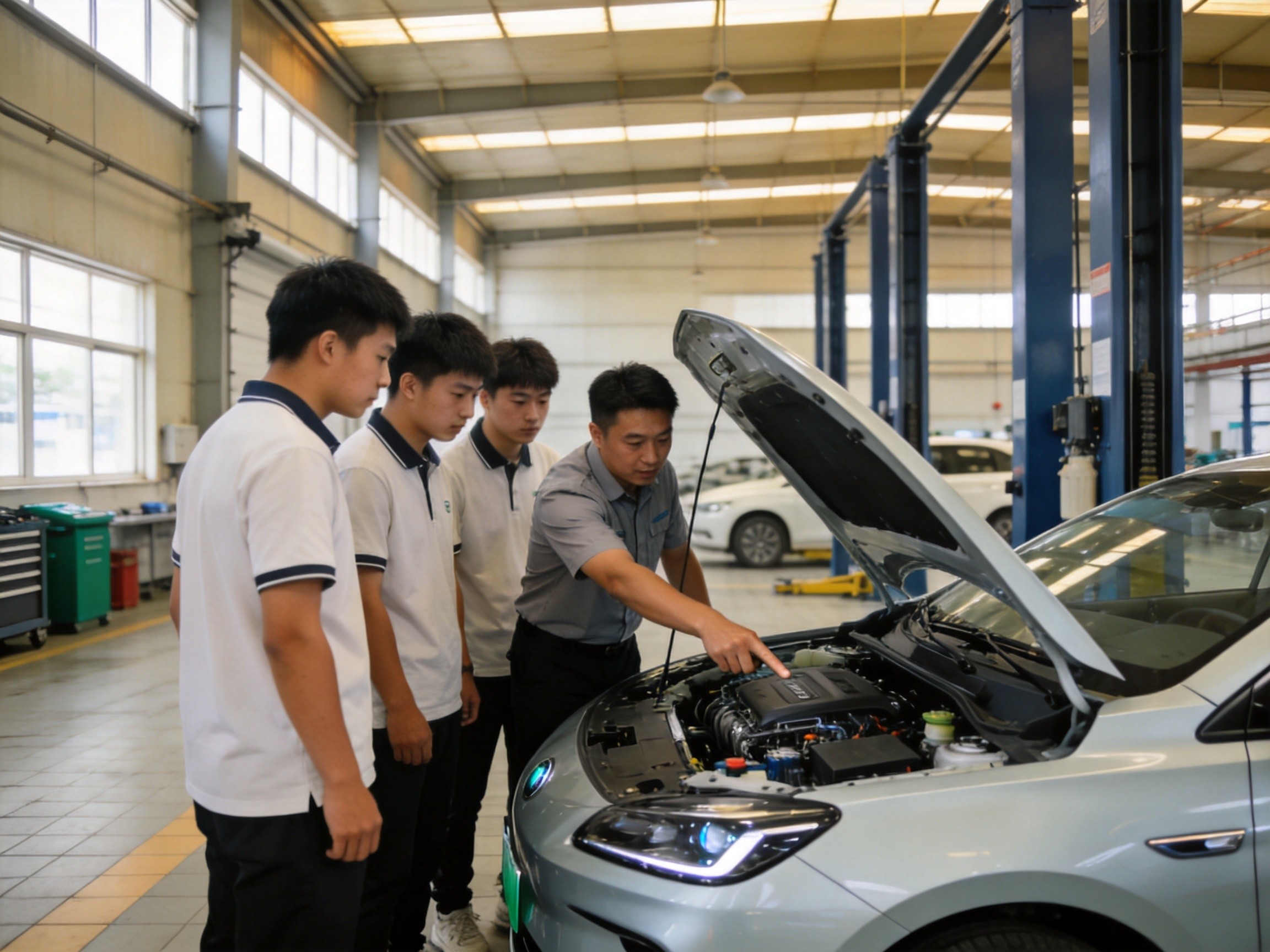 新能源汽修就业率98.6%，这个专业为什么这么火