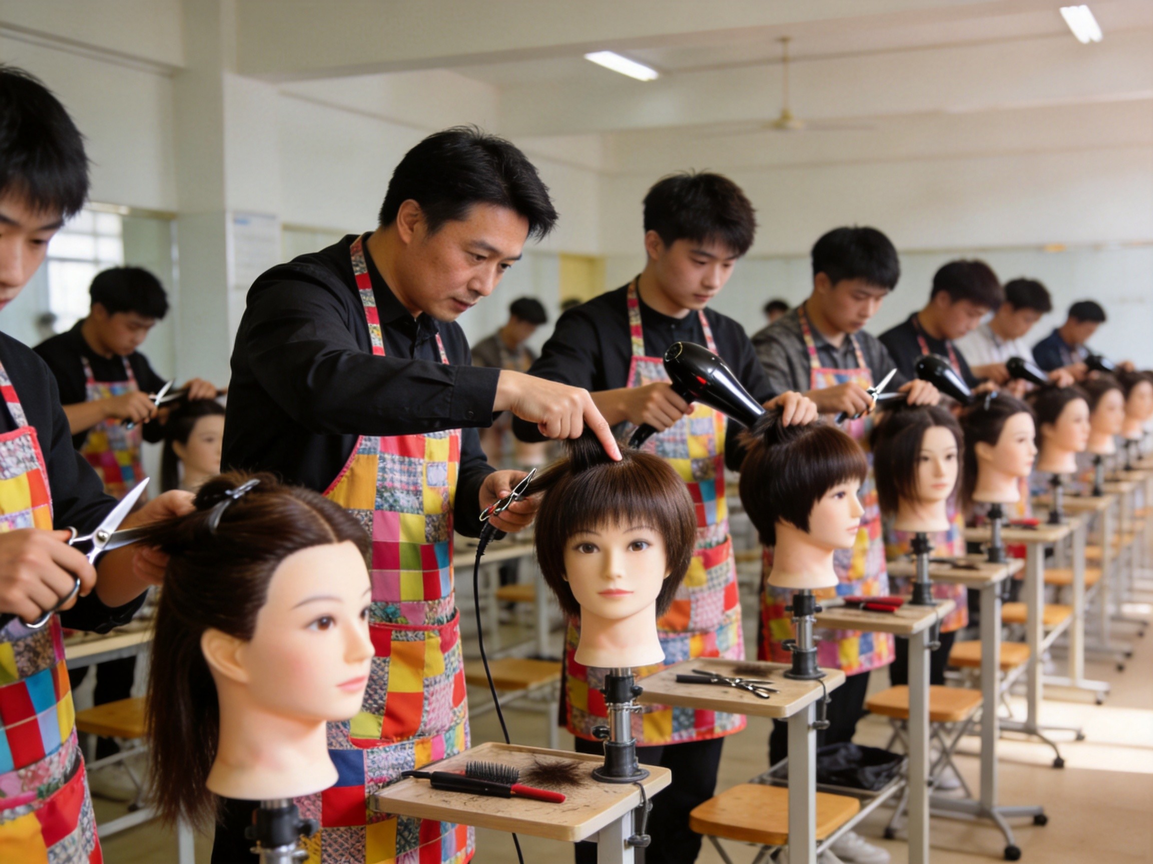 世界技能大赛比美也比手艺，形象设计人才缺口237万，爱美的女孩把爱好学成铁饭碗