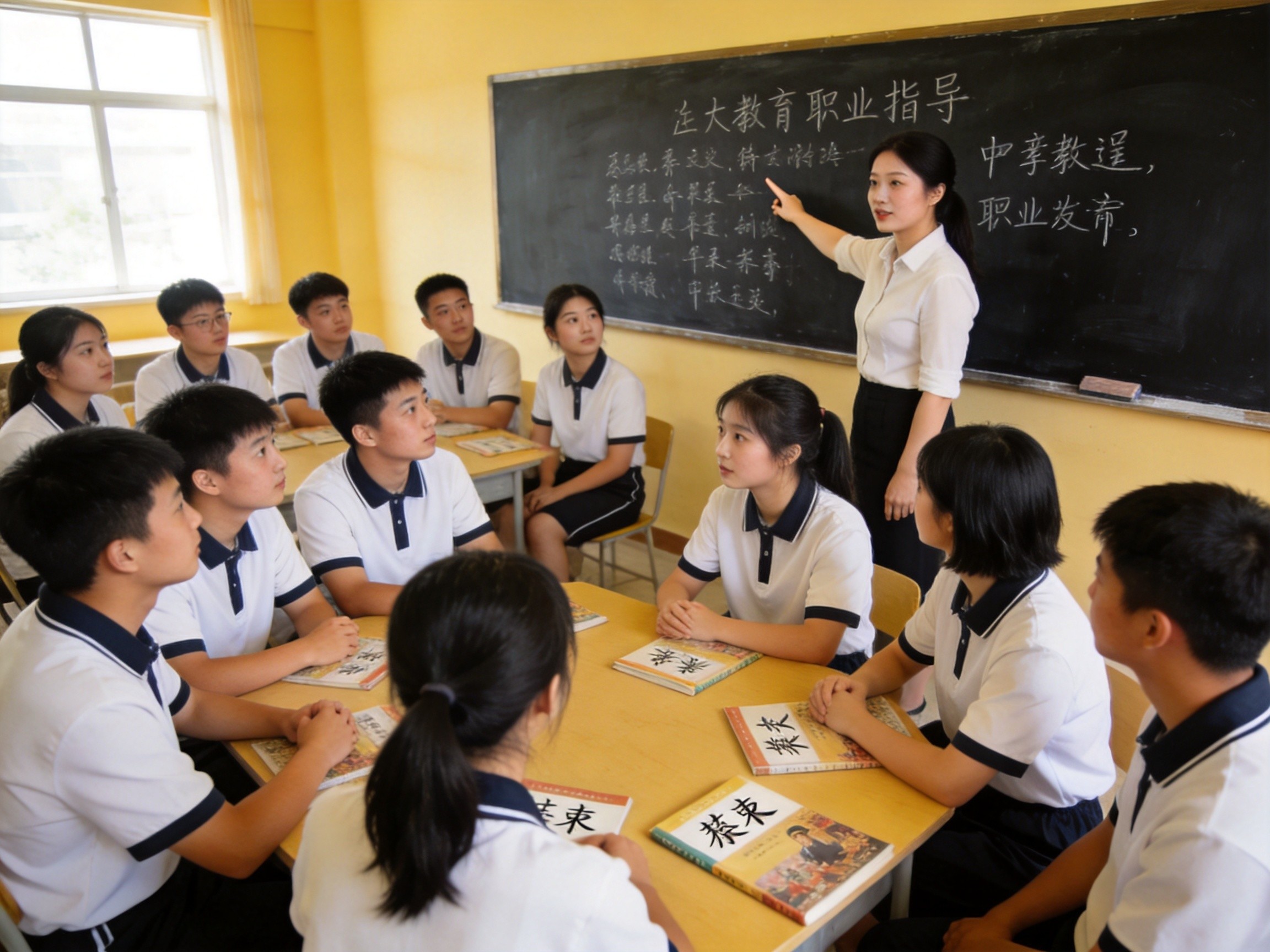中职课堂老师职业指导