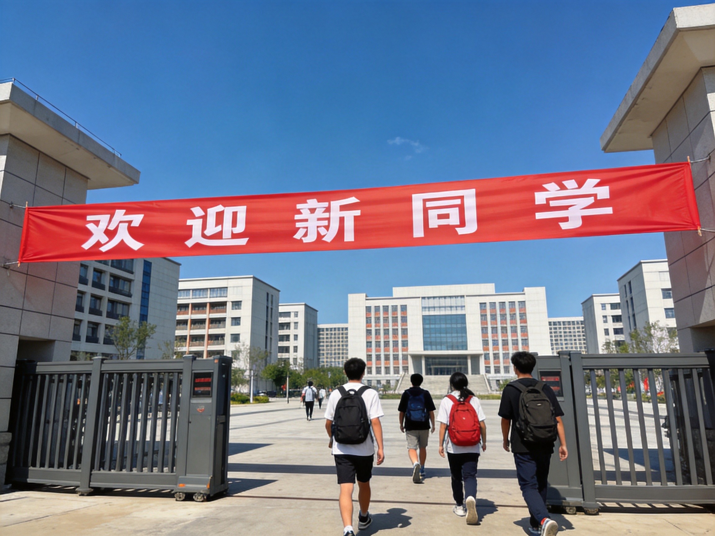 学生操作汽车设备