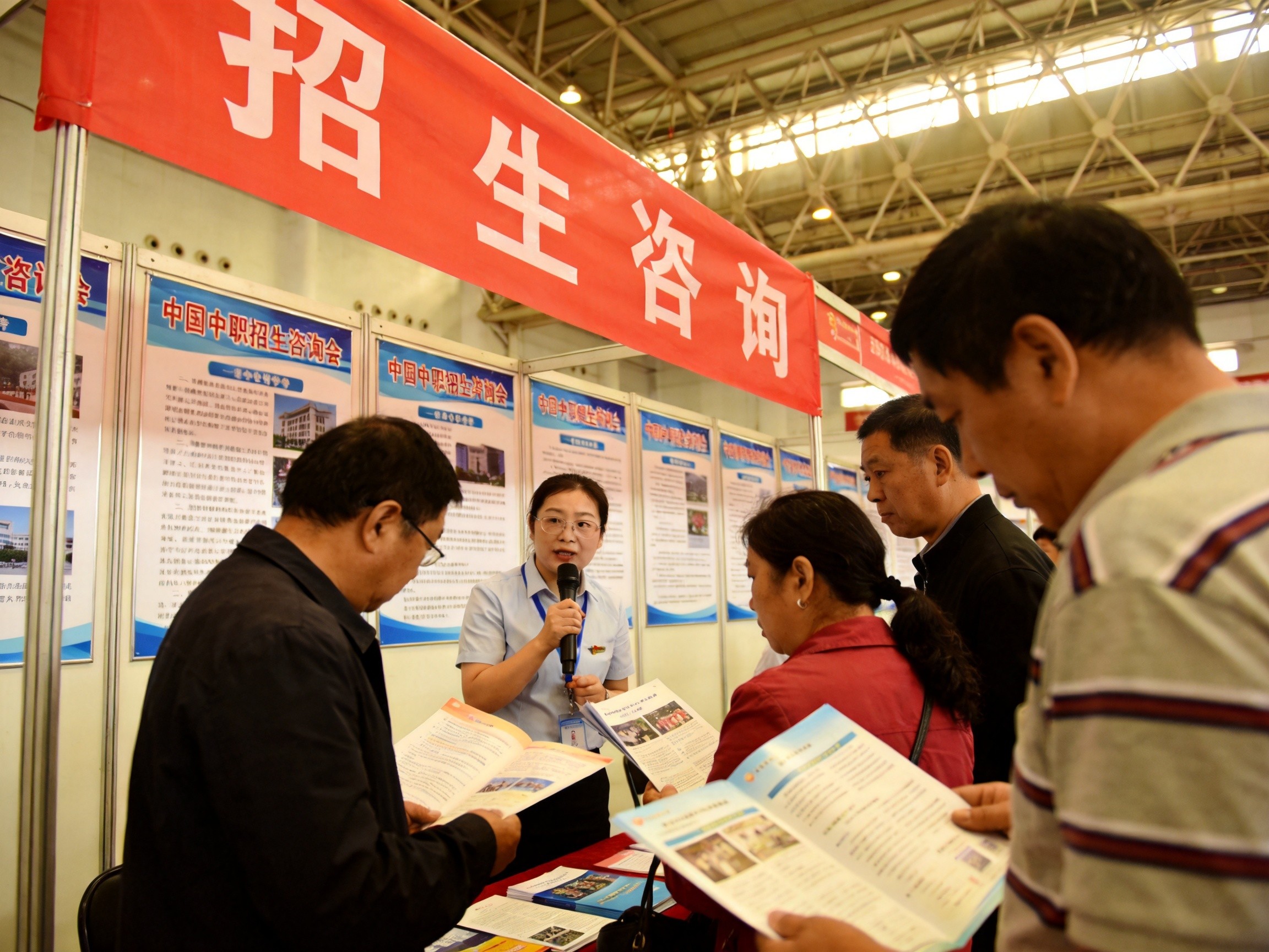 中职学生在兰州技工学校实训车间