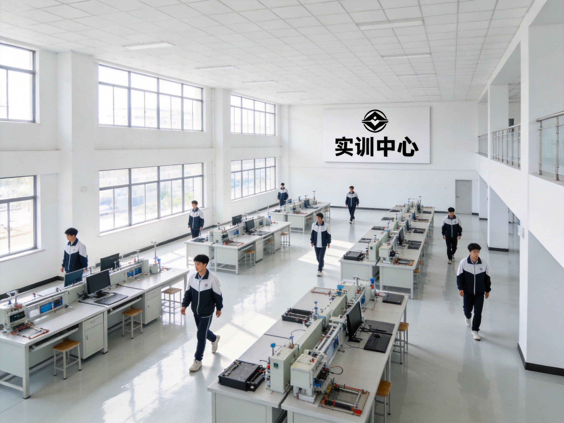 中职实训中心全景