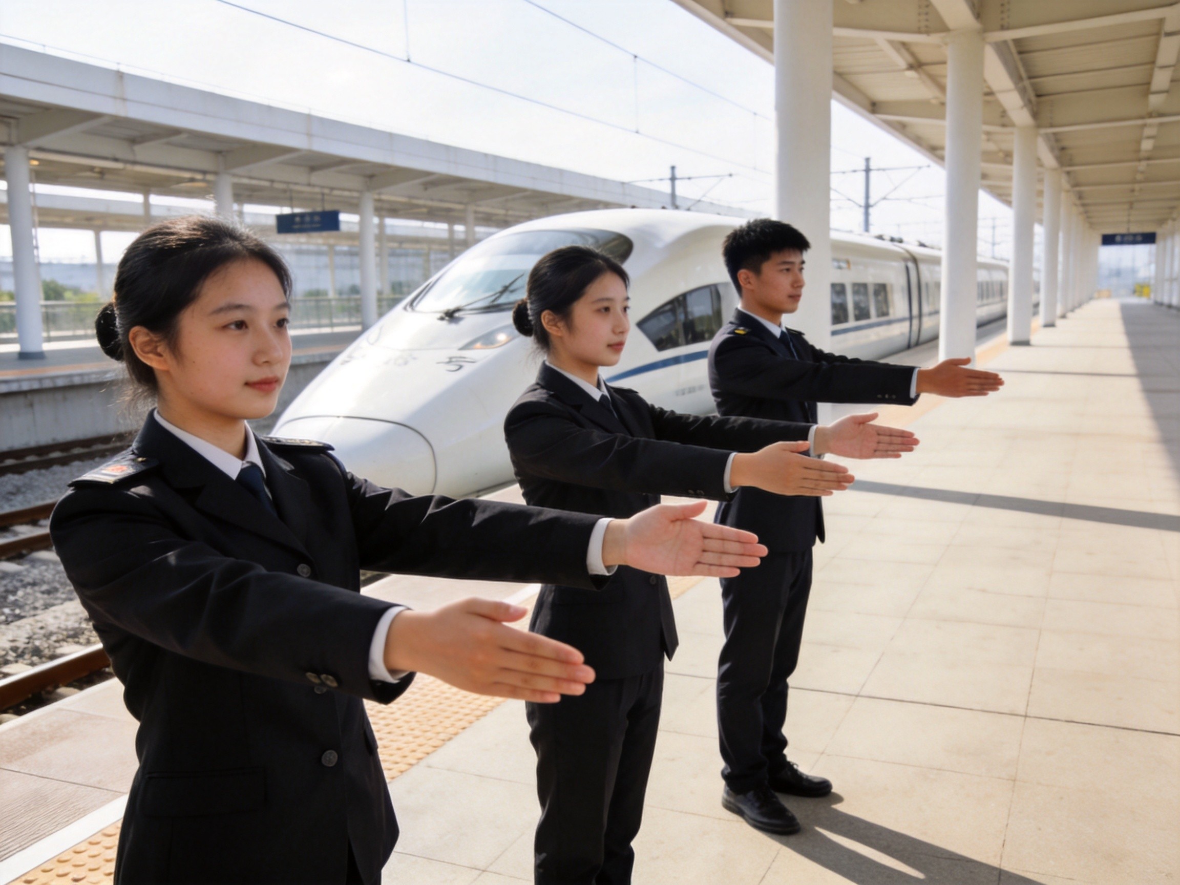 三条时速350公里高铁9月1日同日铺轨、瑞金延安红色直达车开行:学铁道服务,端的是稳稳的饭碗